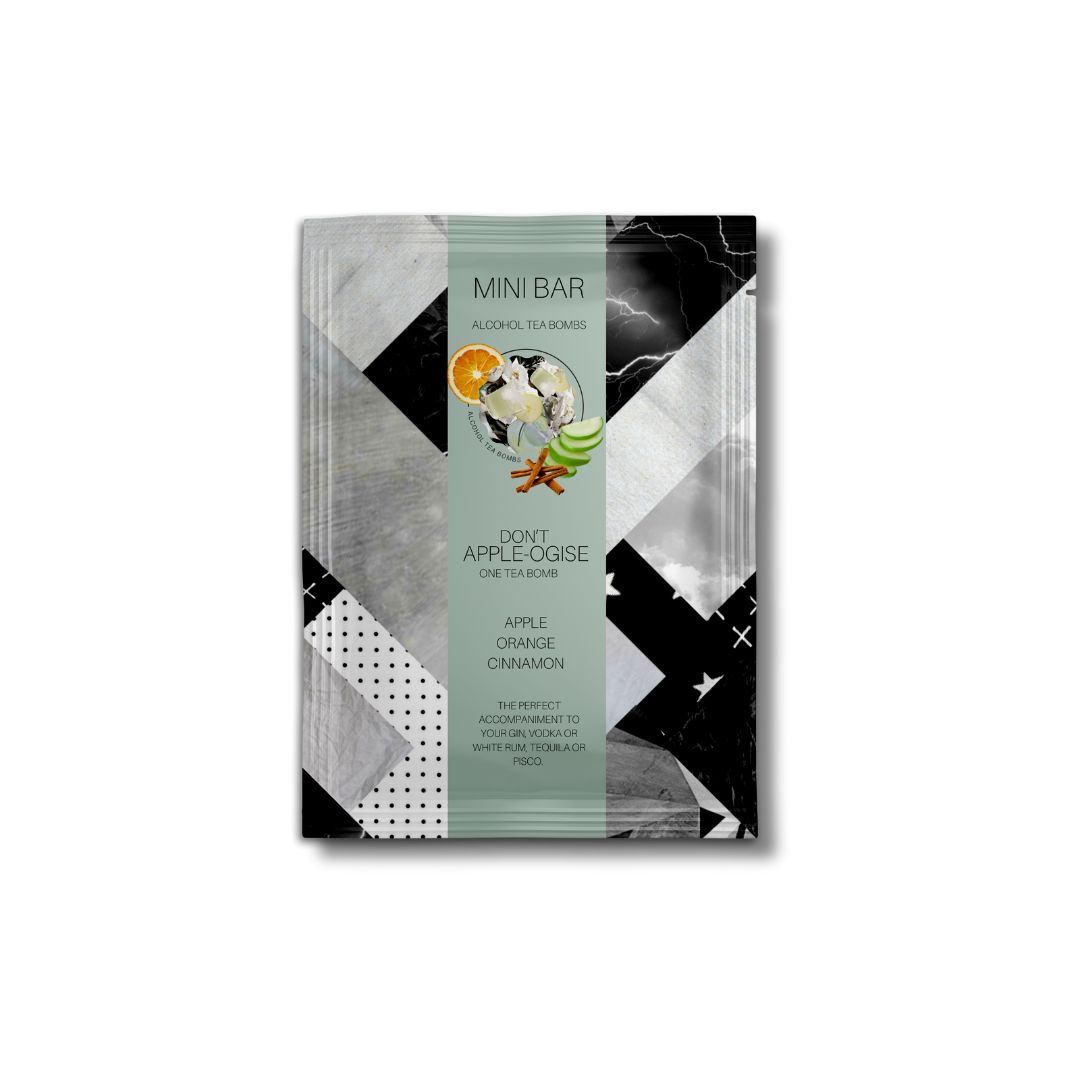 The Don't Apple-Ogise Alcohol Tea Bomb Mini Bar