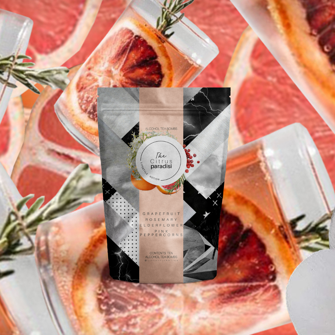 The Citrus Paradisi Tea Bombs
